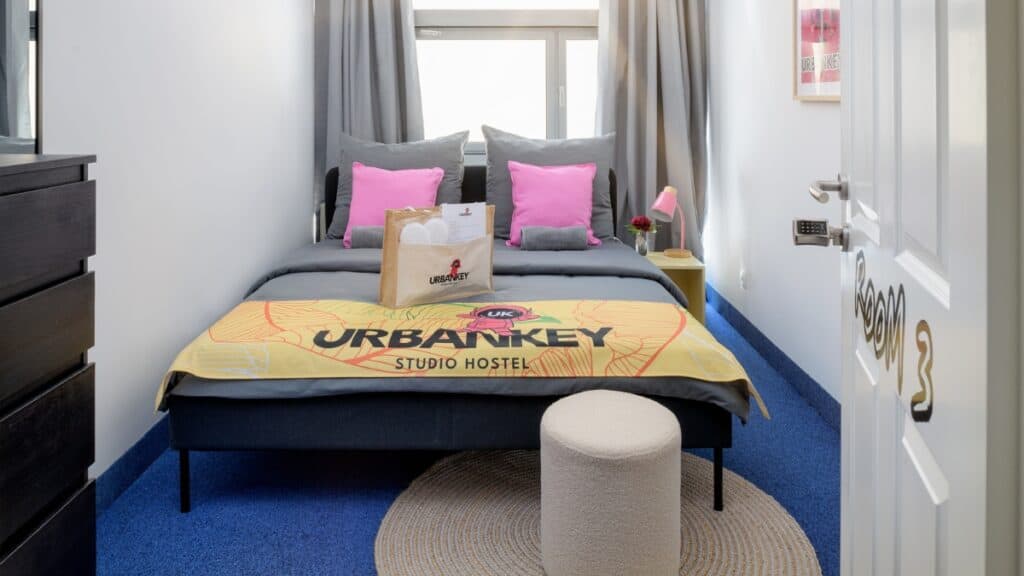 Doppelzimmer im Urbankey Studio Hostel Wien